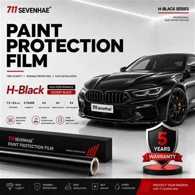 711 SEVENHAE H-Fim Pwoteksyon Penti Nwa